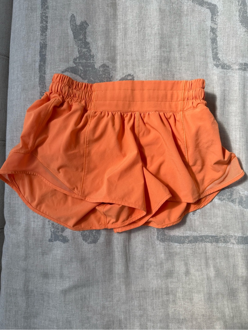 lululemon athletica Orange Athletic Shorts